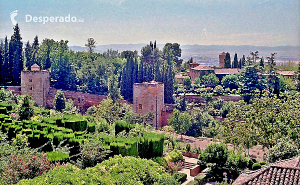 Alhambra (Andalusie - Španělsko)