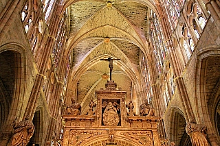 Katedrála Panny Marie v Leónu (Kastilie a León - Španělsko)