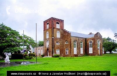 Anglikánský kostel Sv. Johna v Belize City (Belize)