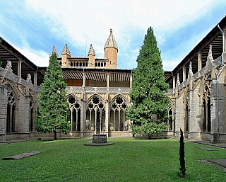 Katedrála v Pamploně (Španělsko)