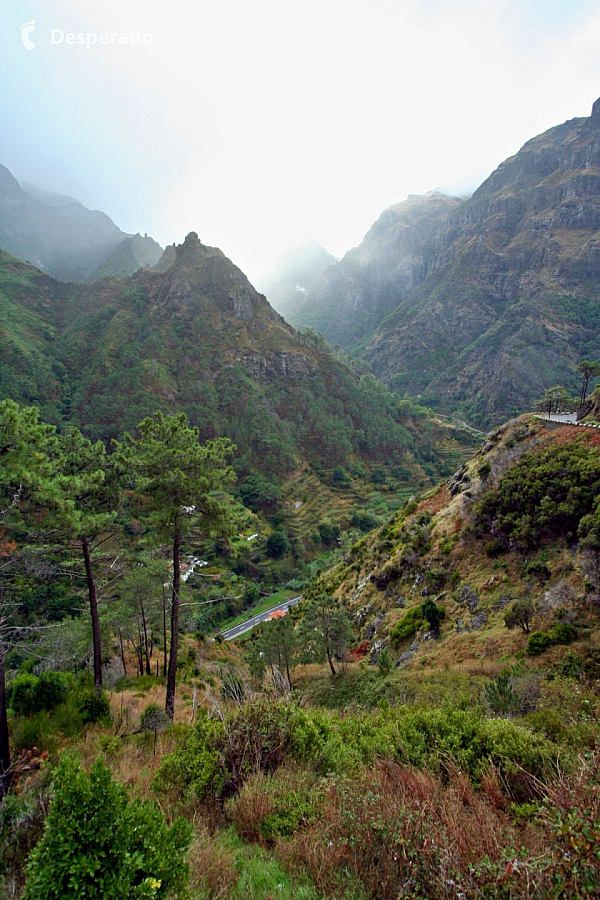 Horská oblast Encumeada (Madeira)