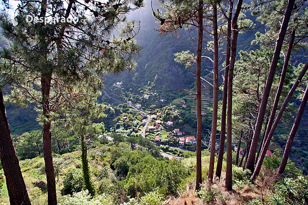 Horská oblast Encumeada (Madeira)