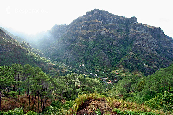 Horská oblast Encumeada (Madeira)