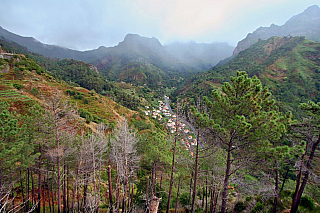 Horská oblast Encumeada (Madeira)