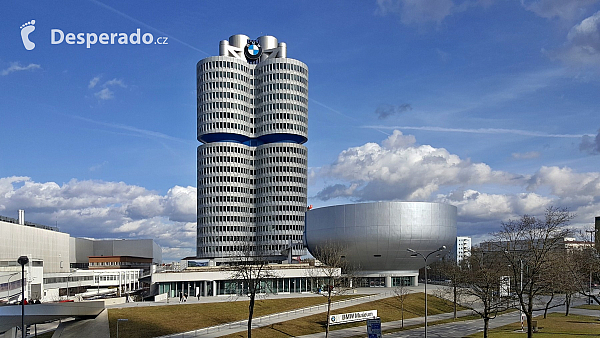 Muzeum BMW v Mnichově (Bavorsko - Německo)