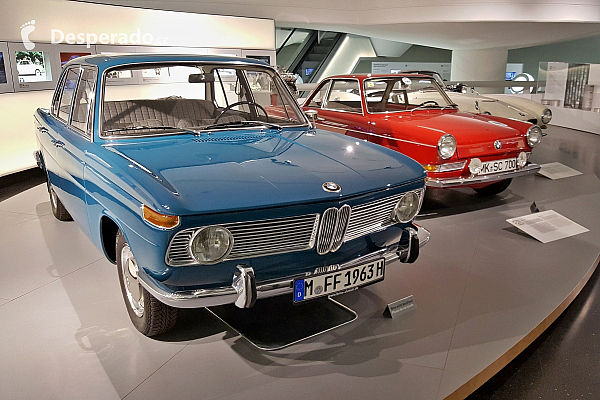 Muzeum BMW v Mnichově (Bavorsko - Německo)