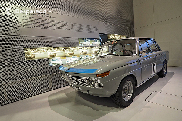 Muzeum BMW v Mnichově (Bavorsko - Německo)