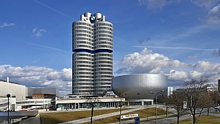 Muzeum BMW v Mnichově (Bavorsko - Německo)