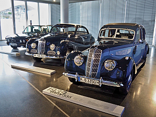 Muzeum BMW v Mnichově (Bavorsko - Německo)