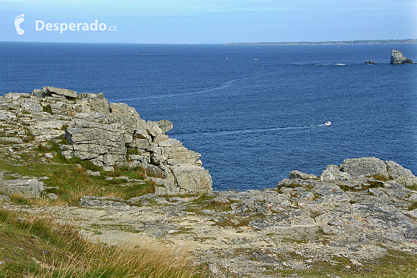 Pointe de Pen-Hir na poloostrově Crozon (Bretaň - Francie)