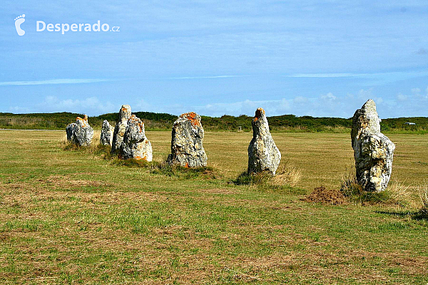 Pointe de Pen-Hir na poloostrově Crozon (Bretaň - Francie)