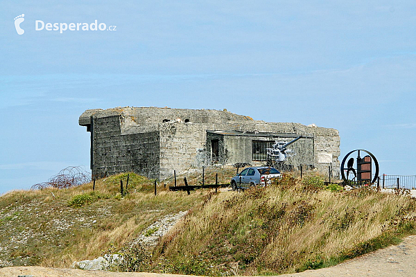 Pointe de Pen-Hir na poloostrově Crozon (Bretaň - Francie)