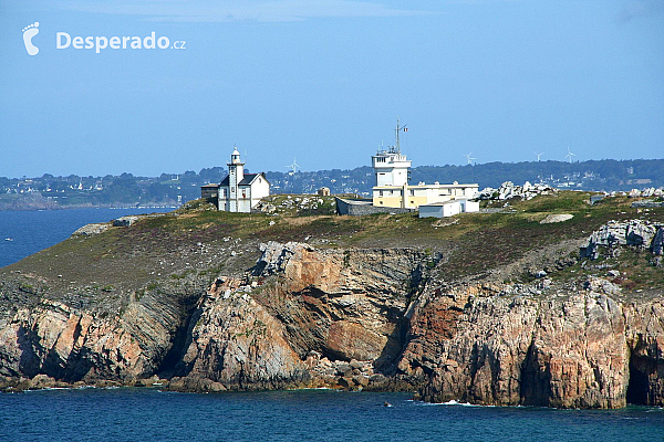 Pointe de Pen-Hir na poloostrově Crozon (Bretaň - Francie)