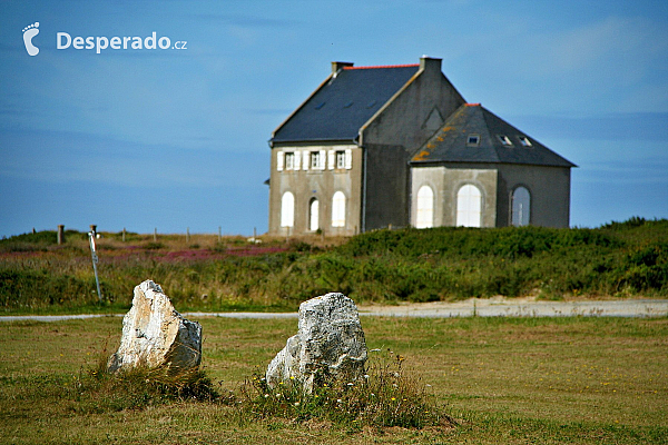 Pointe de Pen-Hir na poloostrově Crozon (Bretaň - Francie)