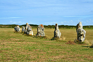 Pointe de Pen-Hir na poloostrově Crozon (Bretaň - Francie)