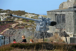 Pointe de Pen-Hir na poloostrově Crozon (Bretaň - Francie)