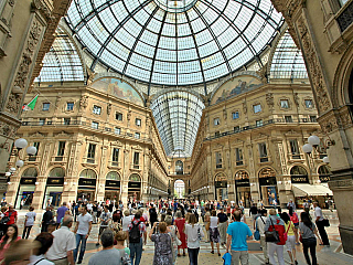 Milánská sláva devatenáctého století aneb Galerie Viktora Emanuela II.