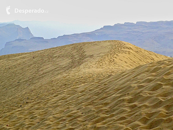 Písečné duny v Maspalomas (Gran Canaria - Španělsko)