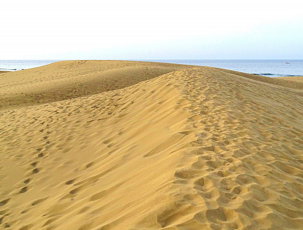 Písečné duny v Maspalomas (Gran Canaria - Španělsko)