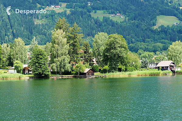 Jezero Ossiacher See (Korutany - Rakousko)