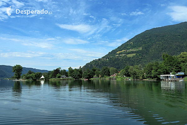 Jezero Ossiacher See (Korutany - Rakousko)