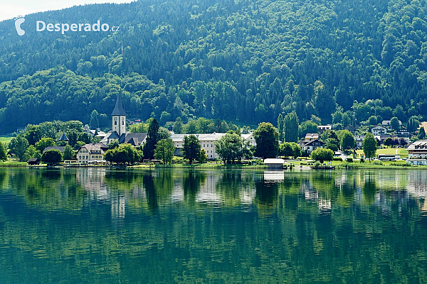 Jezero Ossiacher See (Korutany - Rakousko)