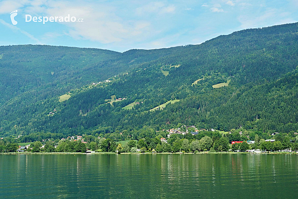 Jezero Ossiacher See (Korutany - Rakousko)