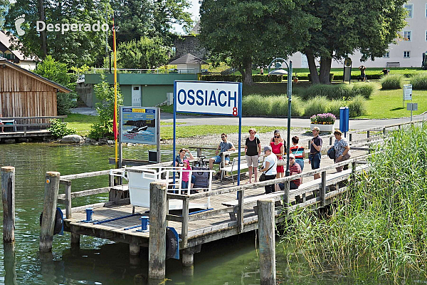 Jezero Ossiacher See (Korutany - Rakousko)