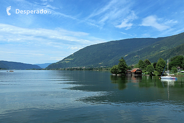 Jezero Ossiacher See (Korutany - Rakousko)