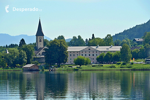 Jezero Ossiacher See (Korutany - Rakousko)