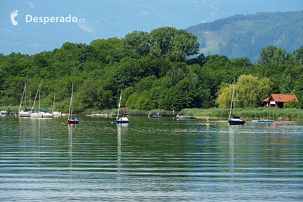 Jezero Ossiacher See (Korutany - Rakousko)