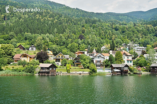 Jezero Ossiacher See (Korutany - Rakousko)