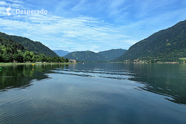 Jezero Ossiacher See (Korutany - Rakousko)