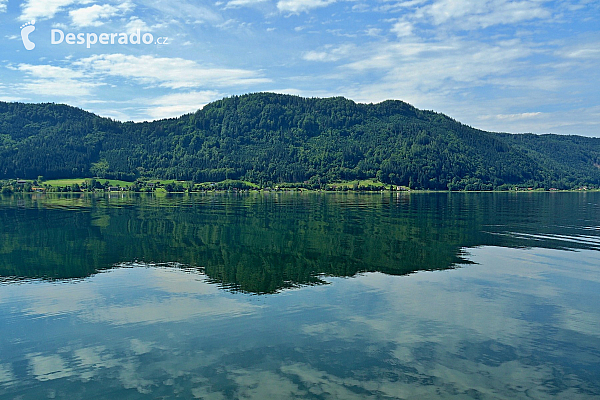 Jezero Ossiacher See (Korutany - Rakousko)