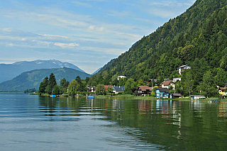 Jezero Ossiacher See (Korutany - Rakousko)