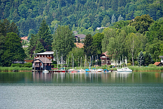 Jezero Ossiacher See (Korutany - Rakousko)