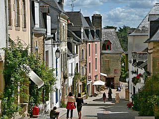Fotogalerie z městečka Auray v Bretani (Francie)