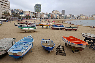 Las Palmas na ostrově Gran Canaria (Kanárské ostrovy - Španělsko)