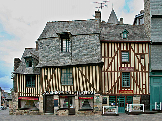 Fotogalerie z Vitré ve francouzské Bretani (Francie)