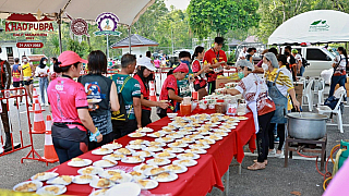 Catering po závodě - běžecký závod Khao Pubpa Half-Marathon (Trang - Thajsko)
