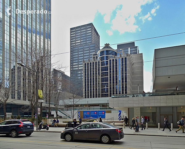 Downtown v Torontu (Ontario - Kanada)