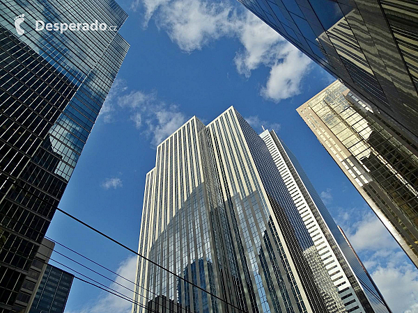 Downtown v Torontu (Ontario - Kanada)