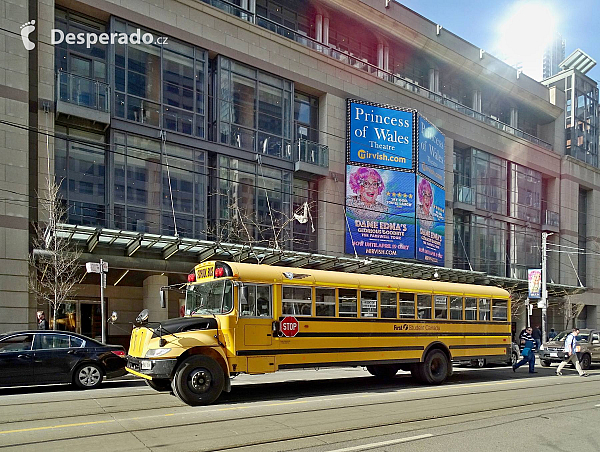 Downtown v Torontu (Ontario - Kanada)