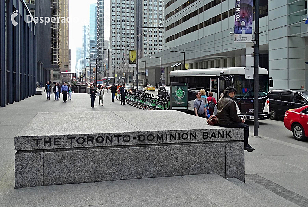 Downtown v Torontu (Ontario - Kanada)