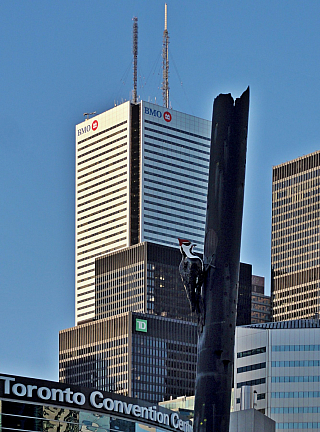 Downtown v Torontu (Ontario - Kanada)