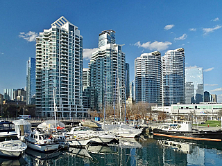 Downtown v Torontu (Ontario - Kanada)