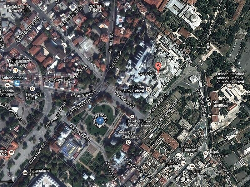 Satelitní snímky a mapy