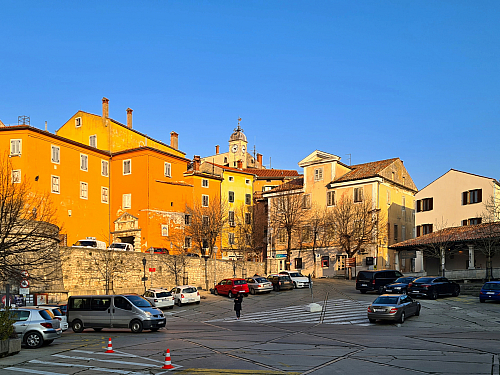 Labin stál na počátku chorvatského turistického ruchu (Chorvatsko)