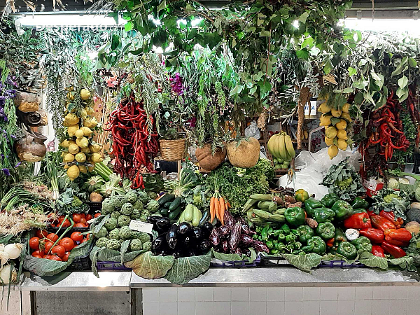 Tržnice Mercado Central v Alicante (Autonomní společenství Valencie – Španělsko)