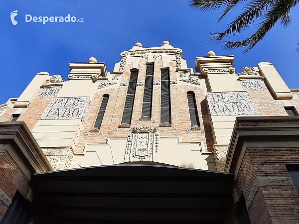 Tržnice Mercado Central v Alicante (Autonomní společenství Valencie – Španělsko)